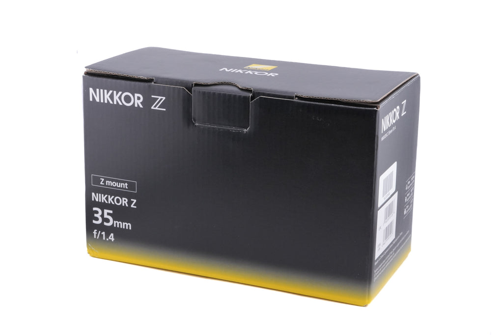 Nikon 35mm f1.4 Nikkor Z
