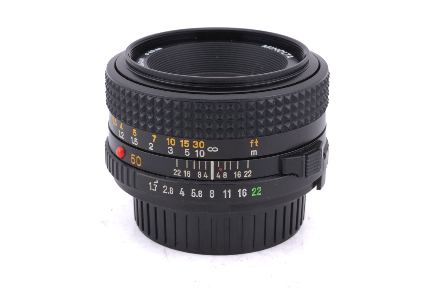 Minolta 50mm f1.7 MD