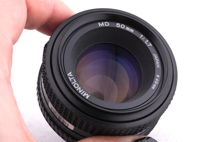 Minolta 50mm f1.7 MD