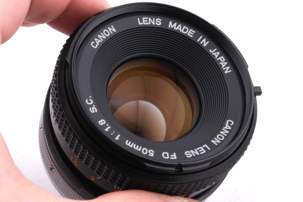 Canon 50mm f1.8 S.C.