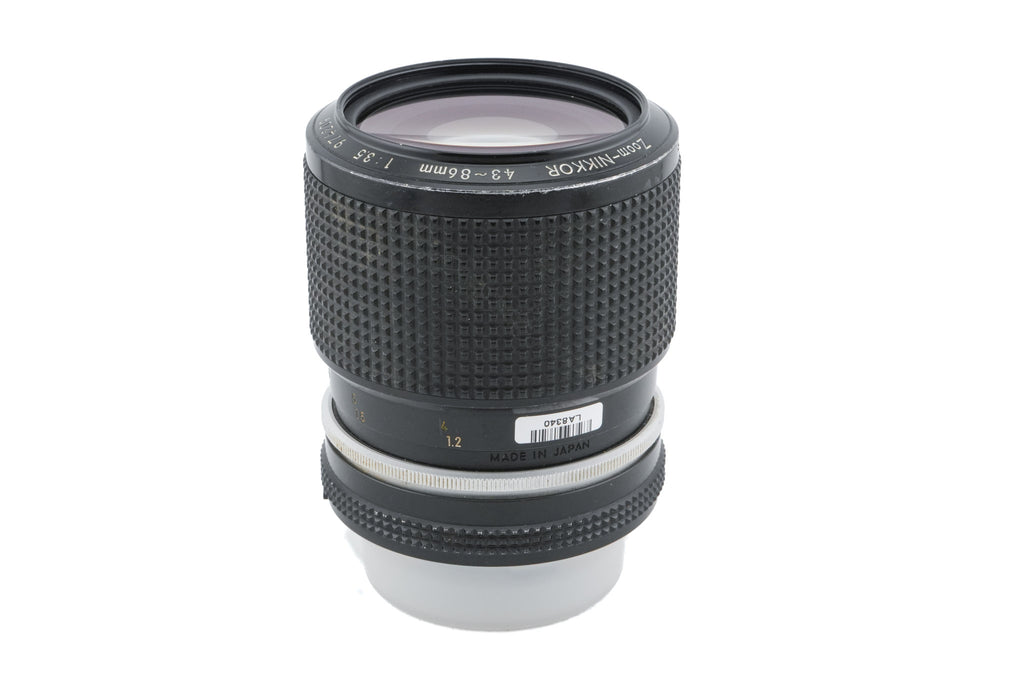 Nikon 43-86mm f3.5 Zoom-Nikkor AI