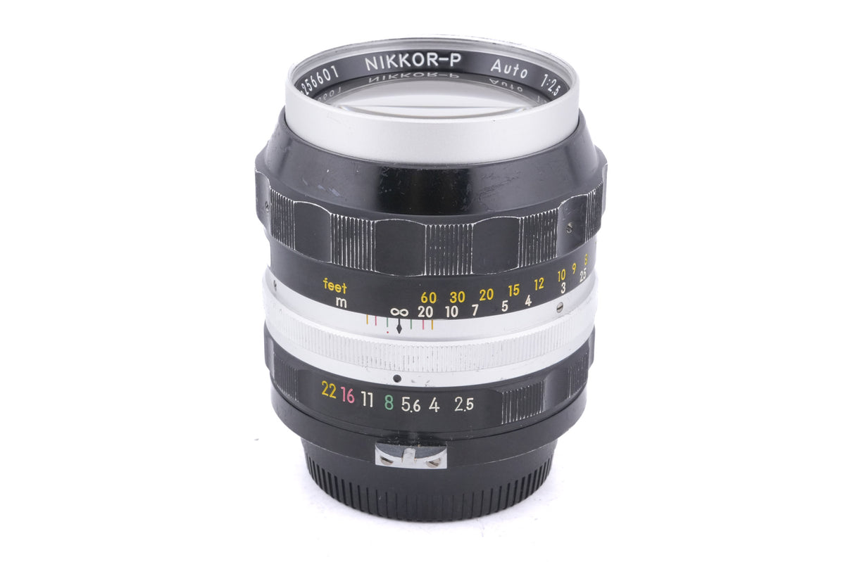 Nikon 105mm f2.5 Nikkor-P Auto Pre-AI