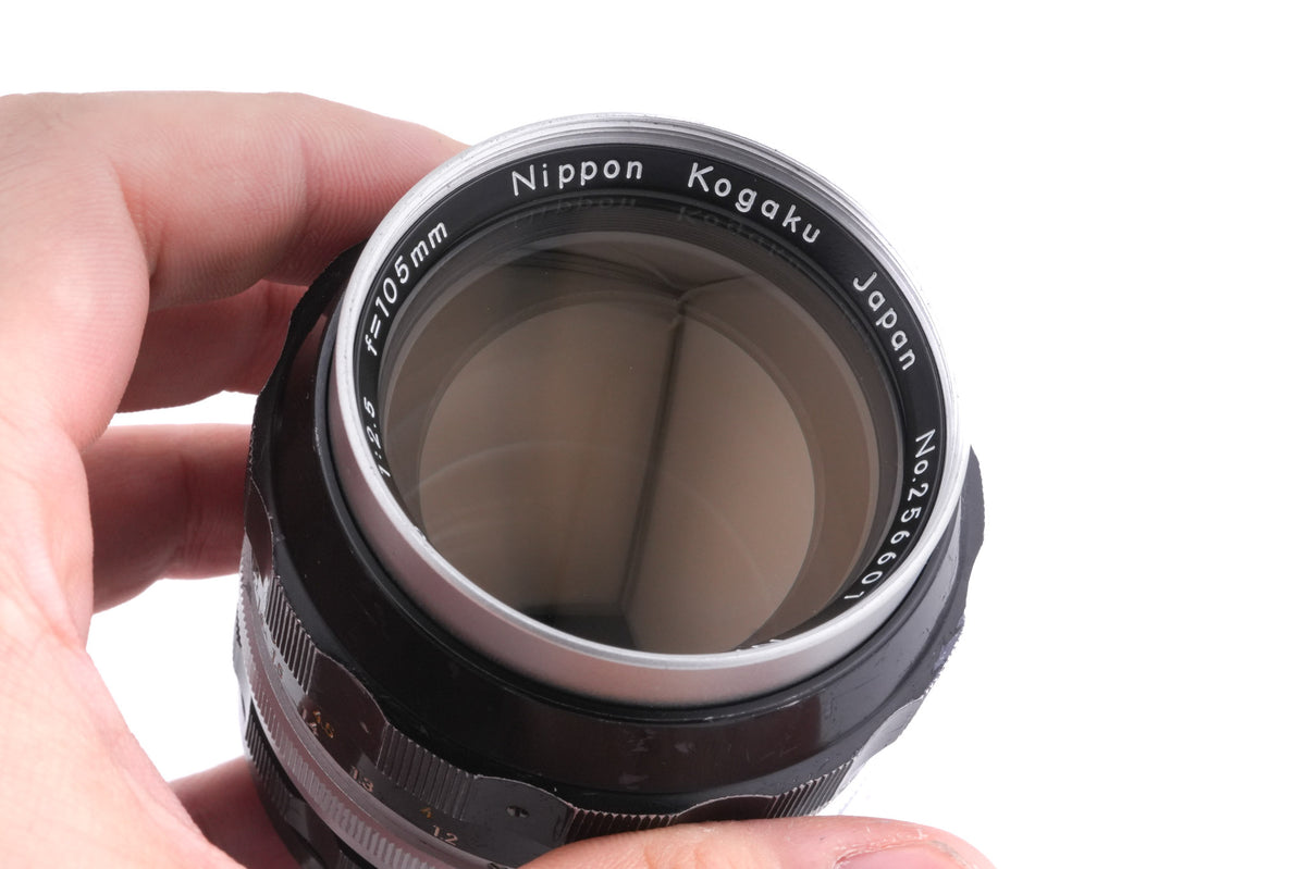 Nikon 105mm f2.5 Nikkor-P Auto Pre-AI