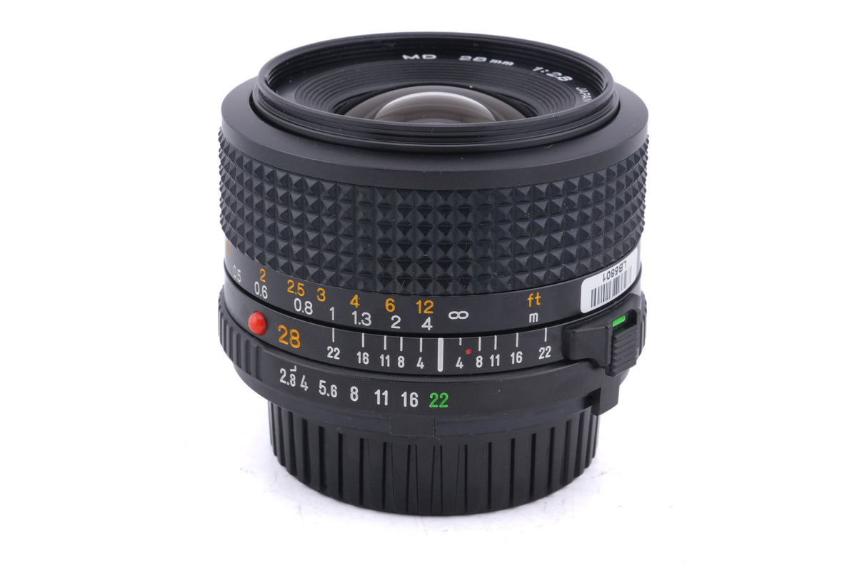 Minolta 28mm f2.8 MD