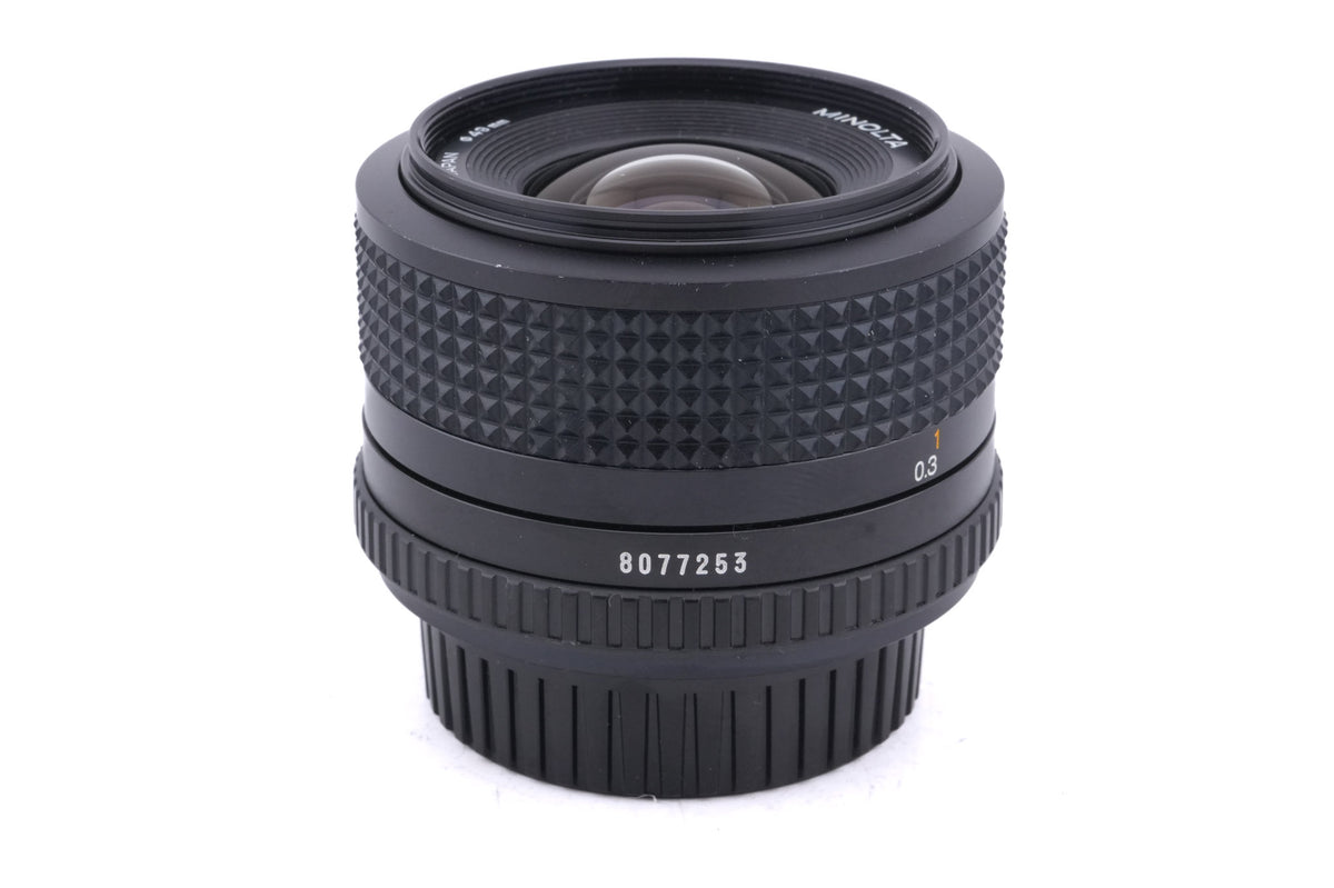 Minolta 28mm f2.8 MD