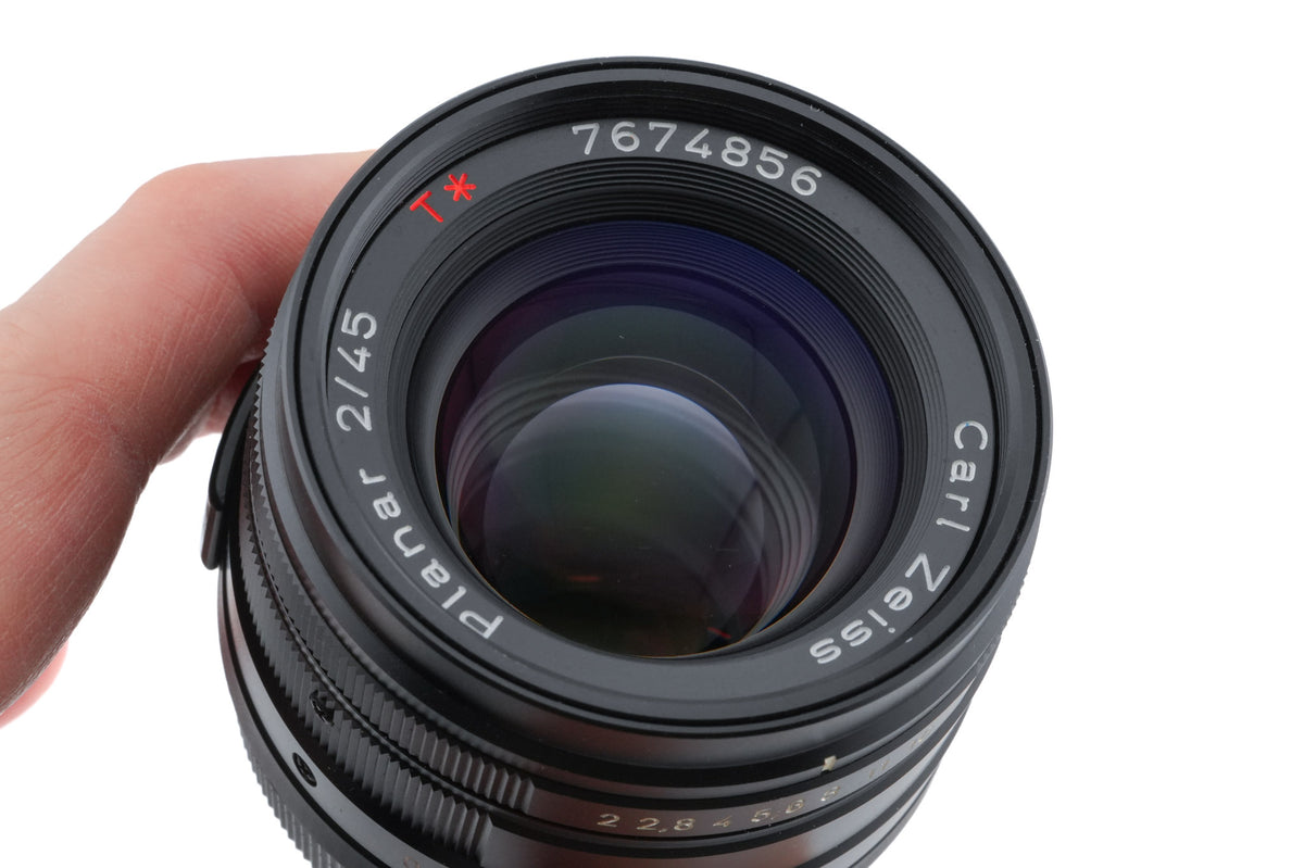 Carl Zeiss 45mm f2 Planar T* (Black)