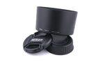 Nikon 55-300mm f4.5-5.6 AF-S Nikkor G ED VR