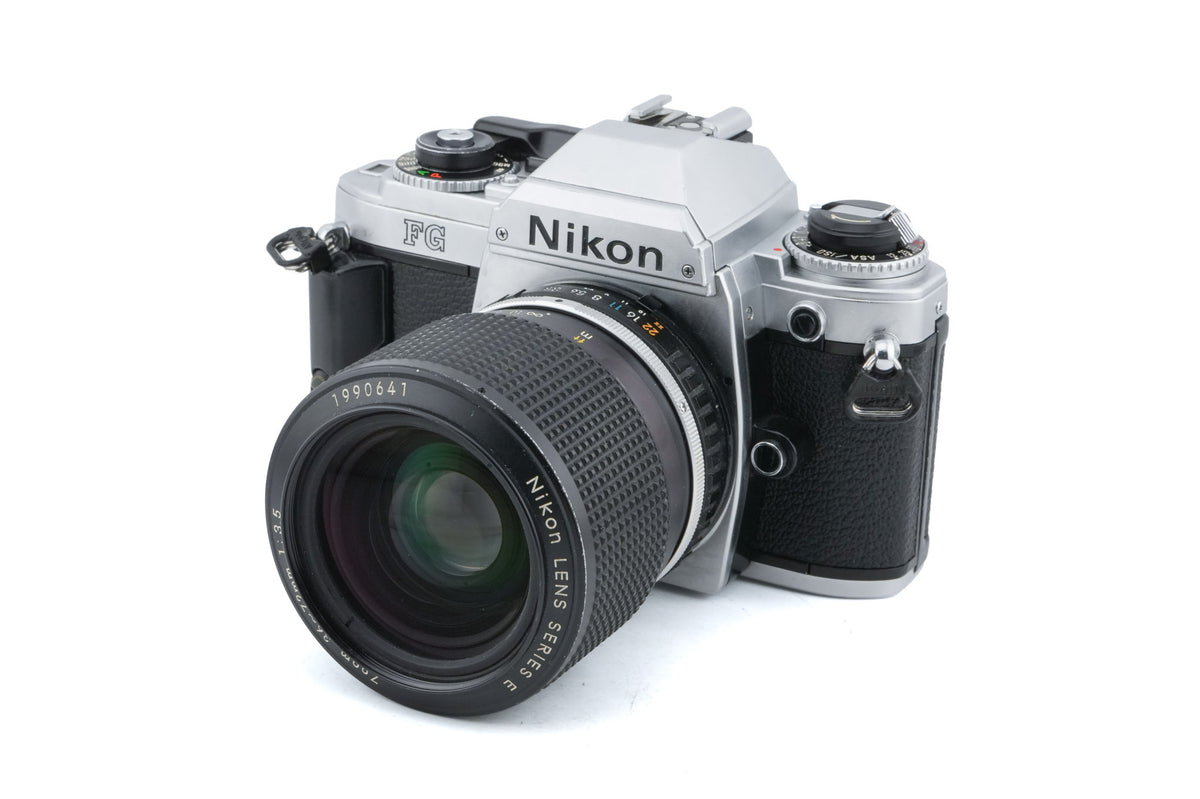 Nikon FG + 36-72mm f3.5 Series E