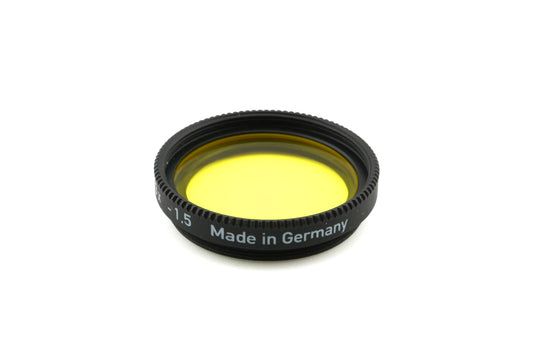Heliopan 24mm Yellow Filter 3x -1.5 - Accessory