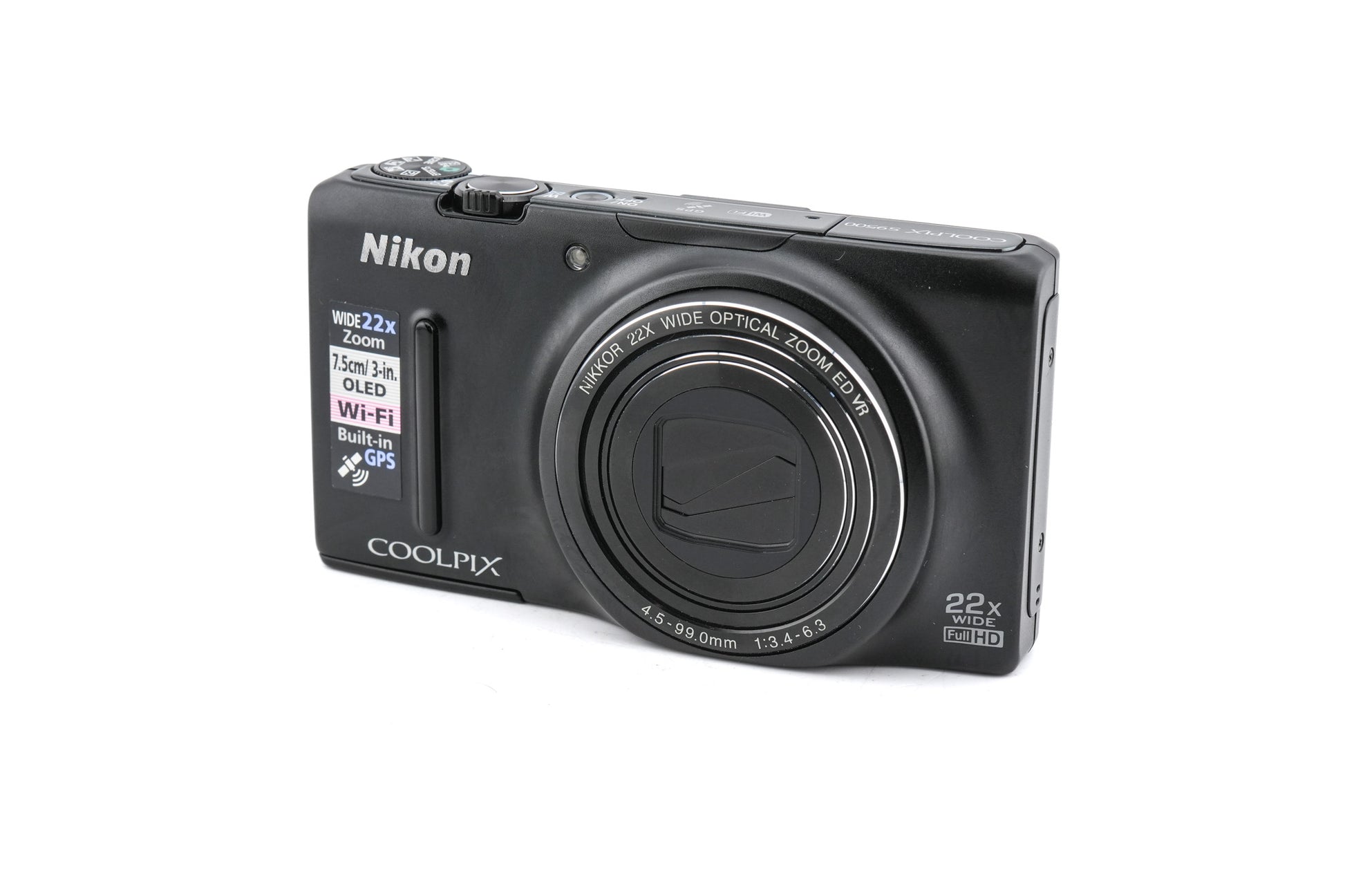Nikon Coolpix S9500 Camera - Main Image