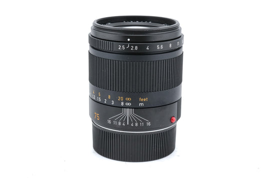 Leica 75mm f2.5 Summarit-M (11645) - Lens