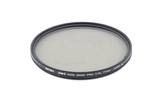NiSi 77mm Circular Polarizing Filter DW1 Wide Band Pro C-PL - Accessory