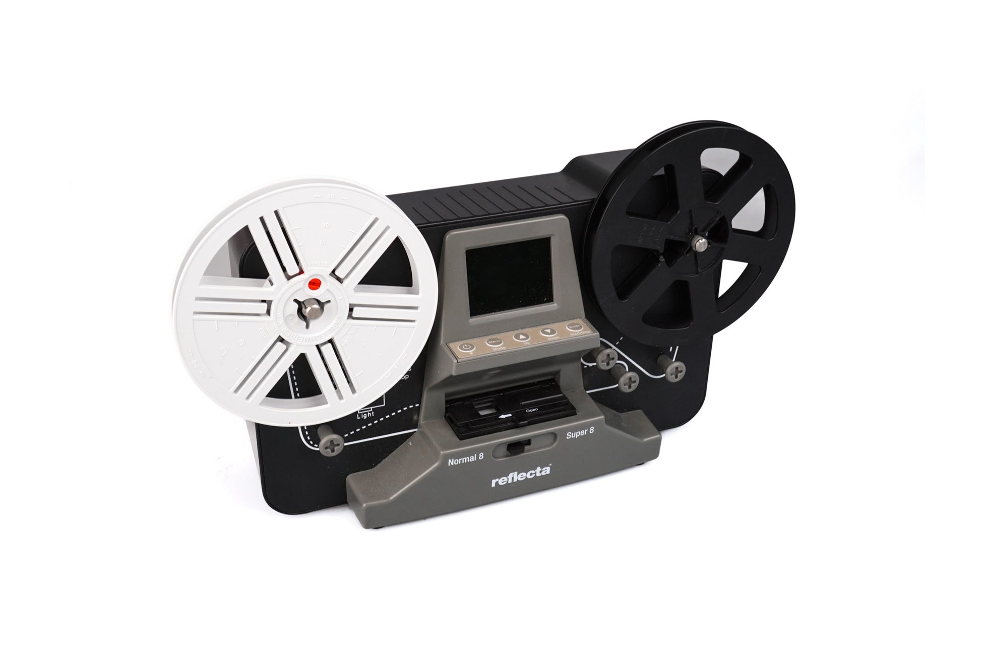 Scanner Pellicole Reflecta Super 8 E Normal 8 - Digitalizzazione In HD 1440x1080p, Display LCD 2.4'', USB - Foto 7