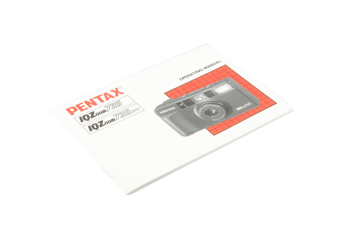 Pentax IQZoom 735/IQZoom 735 Date Instructions Manual - Accessory