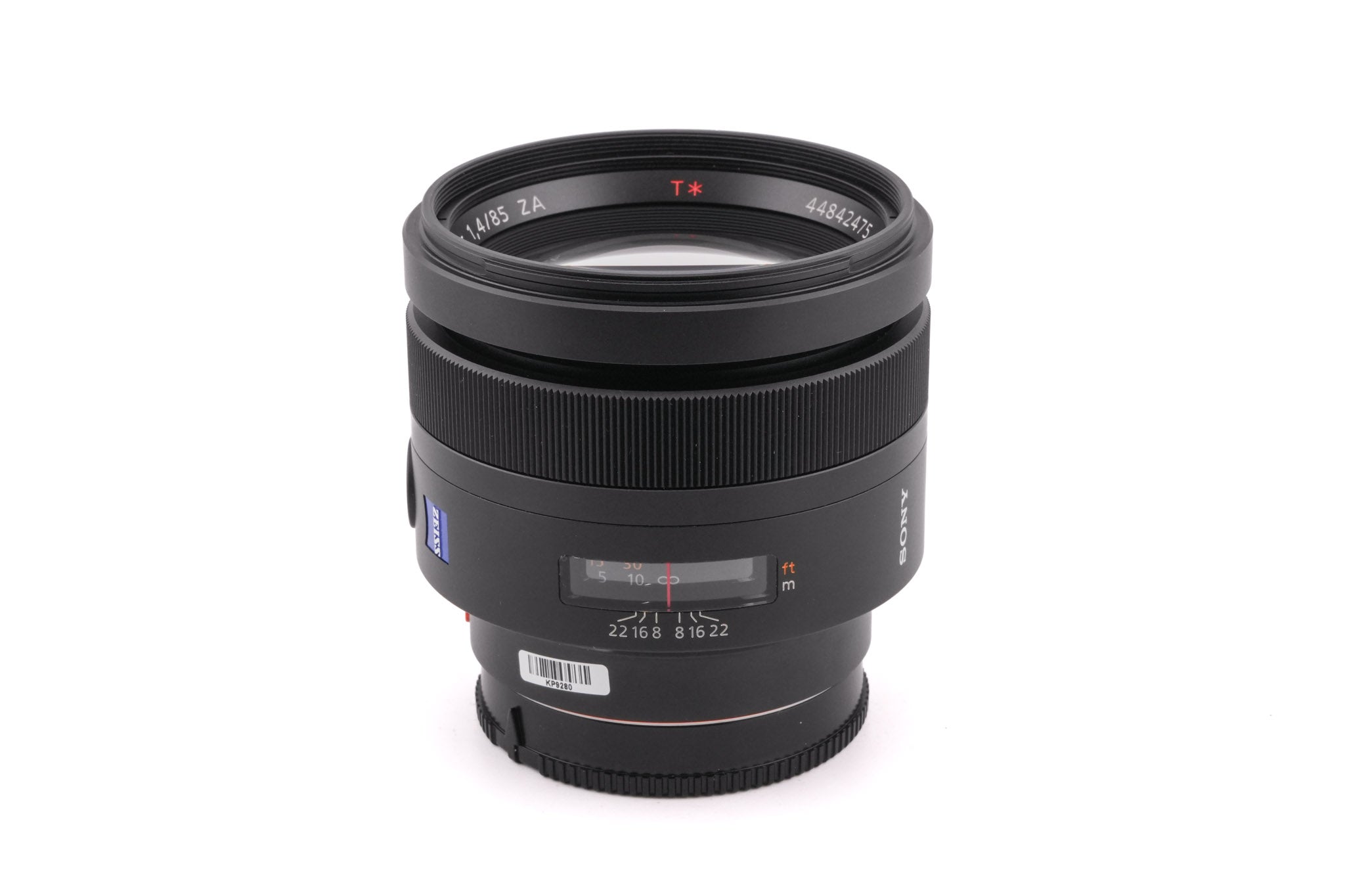 Sony 85mm f1.4 Planar T* ZA (SAL85F14CZ) - Lens