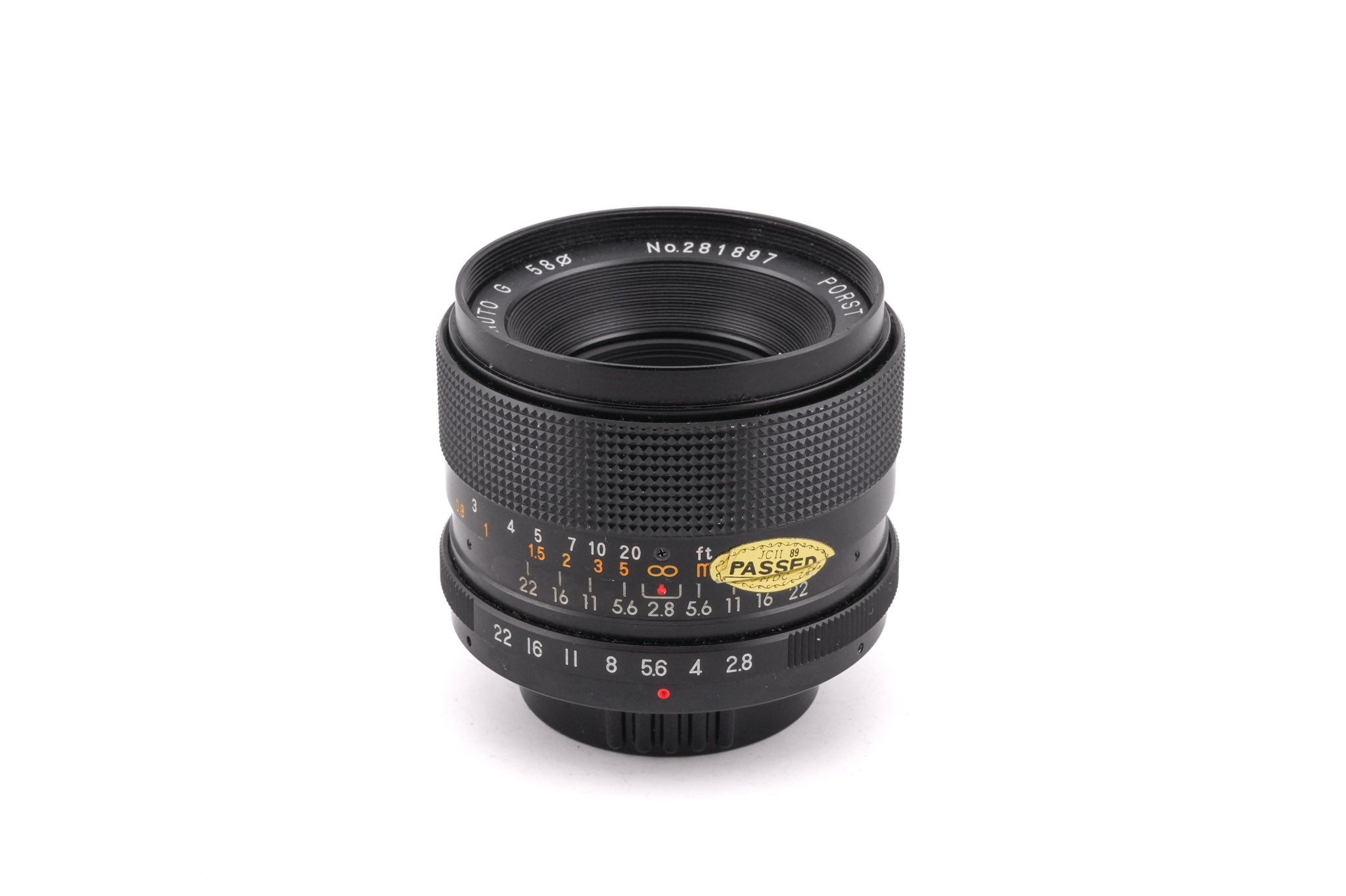 Porst 28mm f2.8 Super-WW MC Auto G - Lens