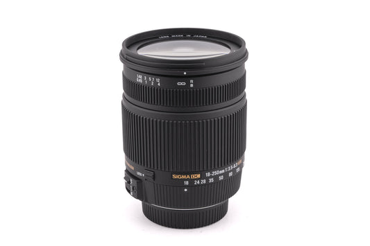 Sigma 18-250mm f3.5-6.3 DC OS HSM - Lens