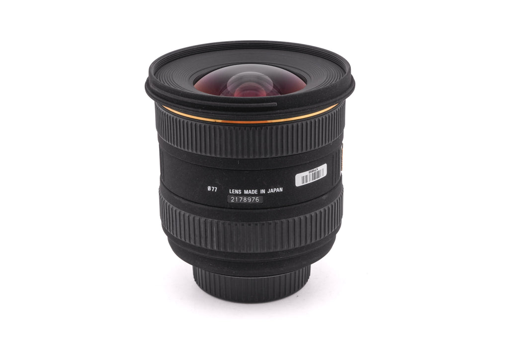 Sigma 10-20mm f4-5.6 EX DC HSM