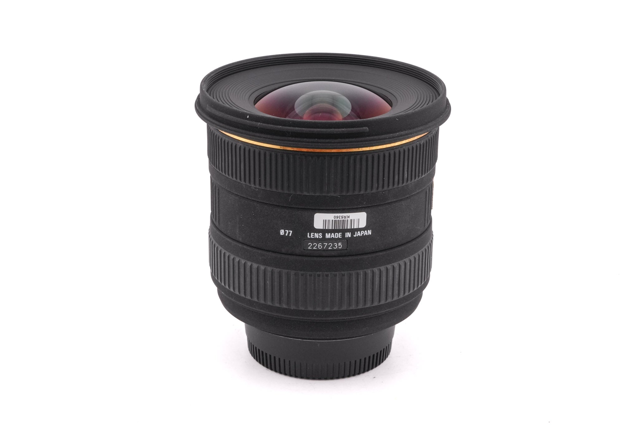 Sigma 10-20mm f4-5.6 EX DC HSM