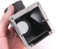 Hasselblad ArcBody (17015) + 45mm f4.5 APO-Grandagon (27045) + Focusing Screen Adapter Standard (41057) + Reflex Viewfinder RMFX (47070) + Small Correction Slide (47003) + Medium Correction Slide (47007) + Large Correction Slide (47011) + Cable Release (5