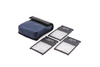 Hasselblad ArcBody (17015) + 45mm f4.5 APO-Grandagon (27045) + Focusing Screen Adapter Standard (41057) + Reflex Viewfinder RMFX (47070) + Small Correction Slide (47003) + Medium Correction Slide (47007) + Large Correction Slide (47011) + Cable Release (5