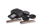 Hasselblad ArcBody (17015) + 45mm f4.5 APO-Grandagon (27045) + Focusing Screen Adapter Standard (41057) + Reflex Viewfinder RMFX (47070) + Small Correction Slide (47003) + Medium Correction Slide (47007) + Large Correction Slide (47011) + Cable Release (5