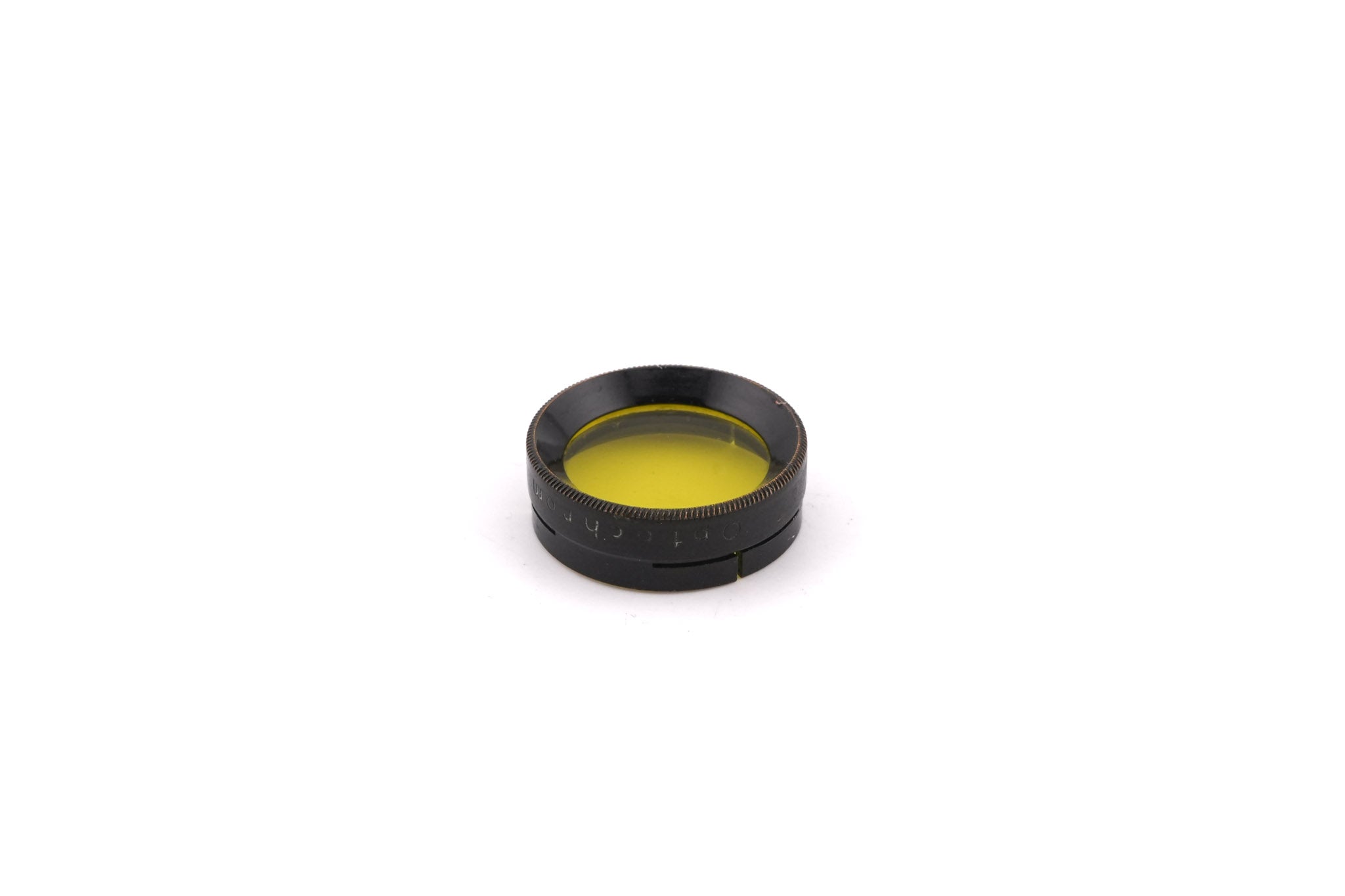 Optochrom 20mm Yellow Push-On Filter