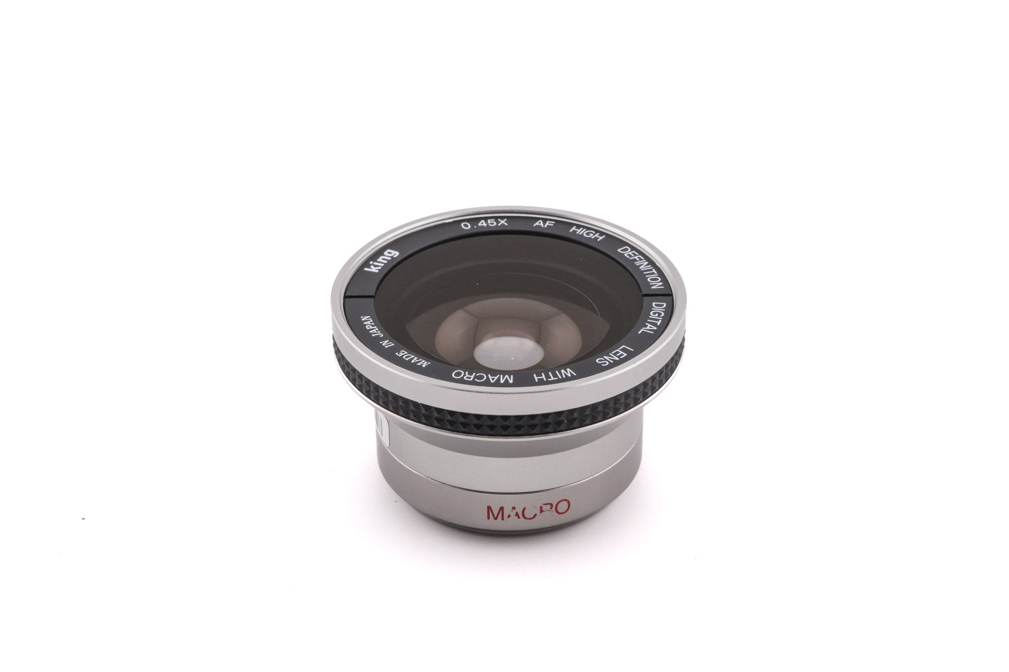 King 0.45x Macro Conversion Lens