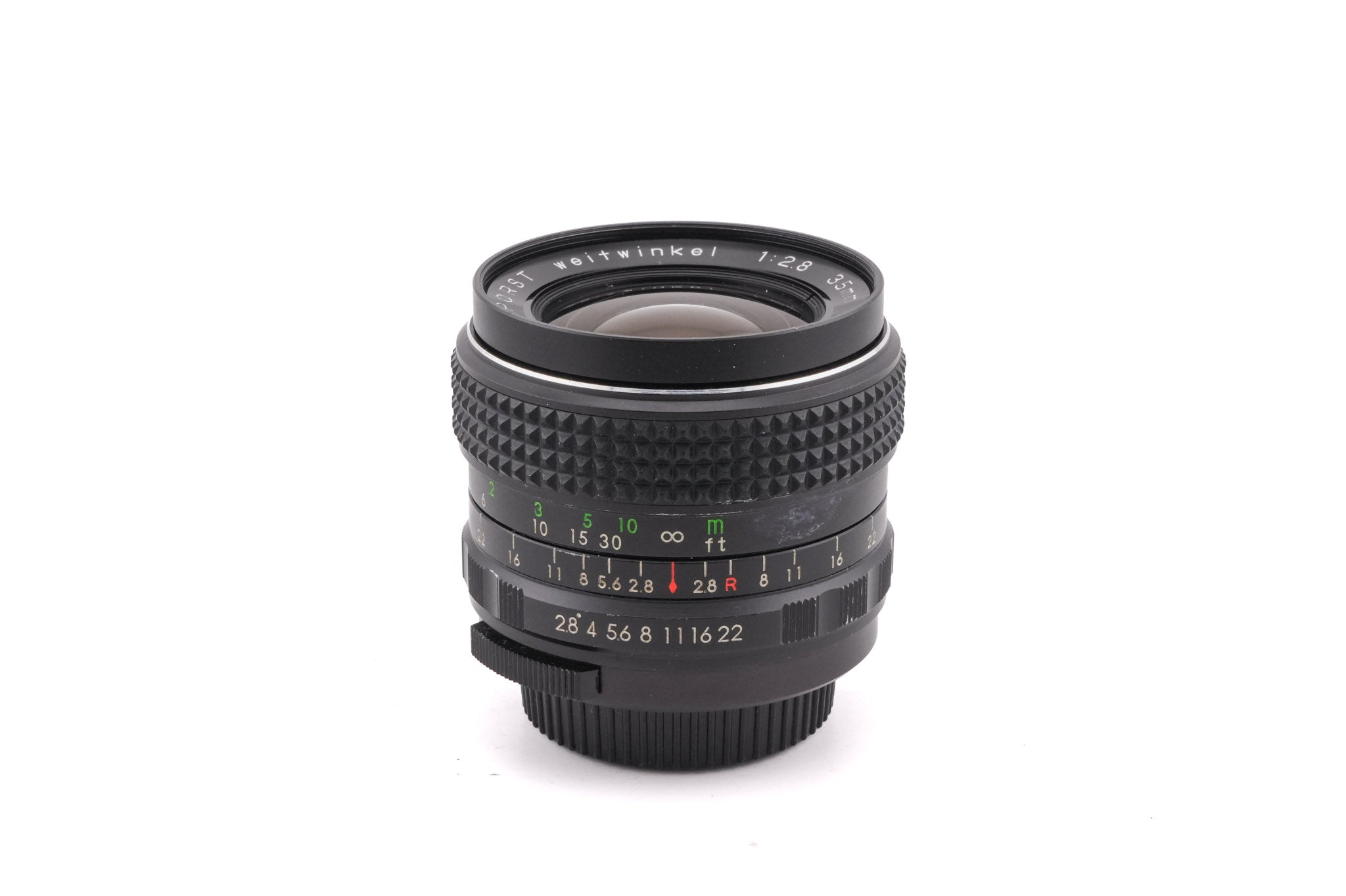 Porst 35mm f2.8 Auto F Weitwinkel - Lens