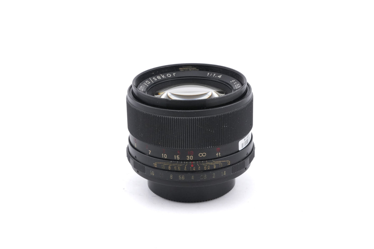 Mamiya 55mm f1.4 Sekor Auto