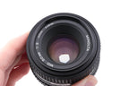 Minolta 50mm f2 MD