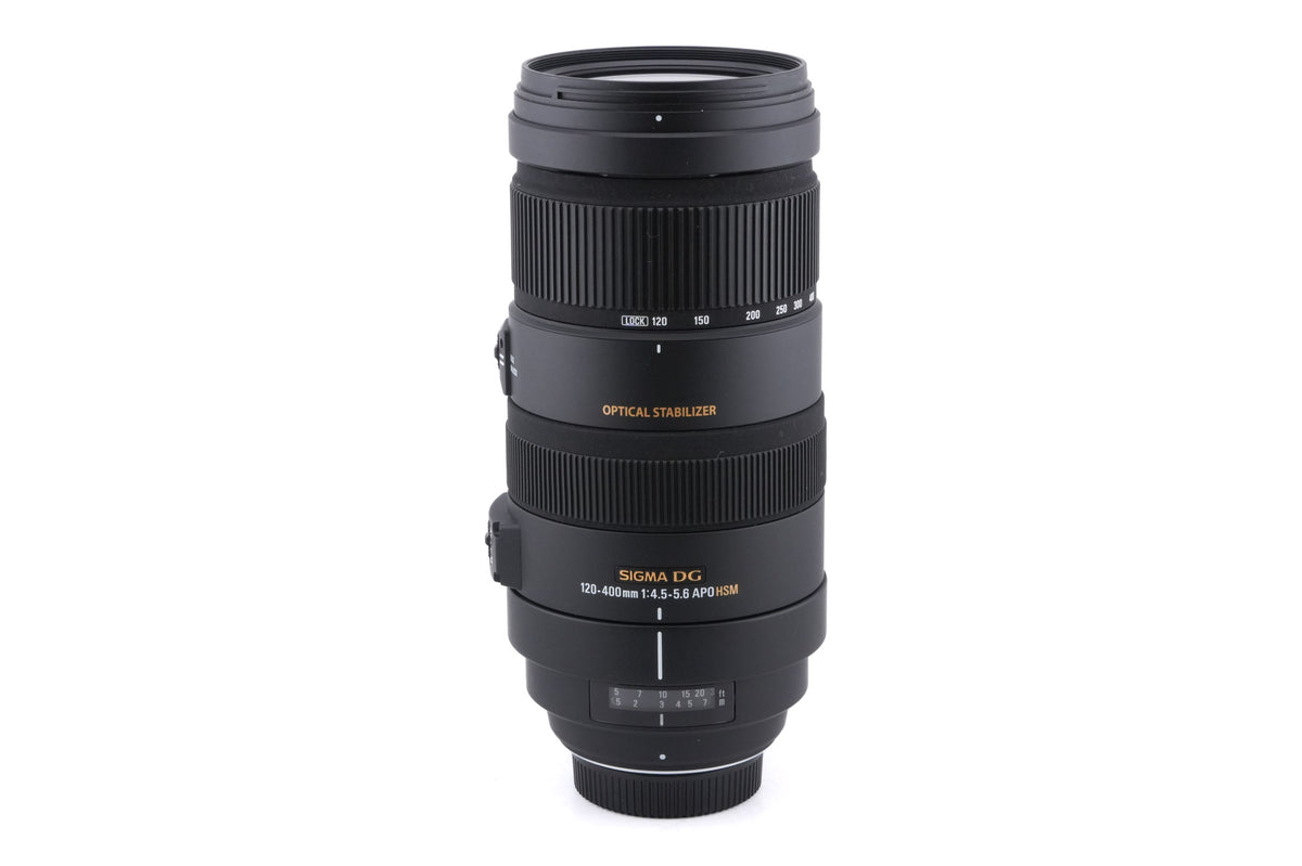 Sigma 120-400mm f4.5-5.6 DG APO HSM OS