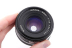 Nikon 50mm f1.8 Nikkor AI-S (0.6m)