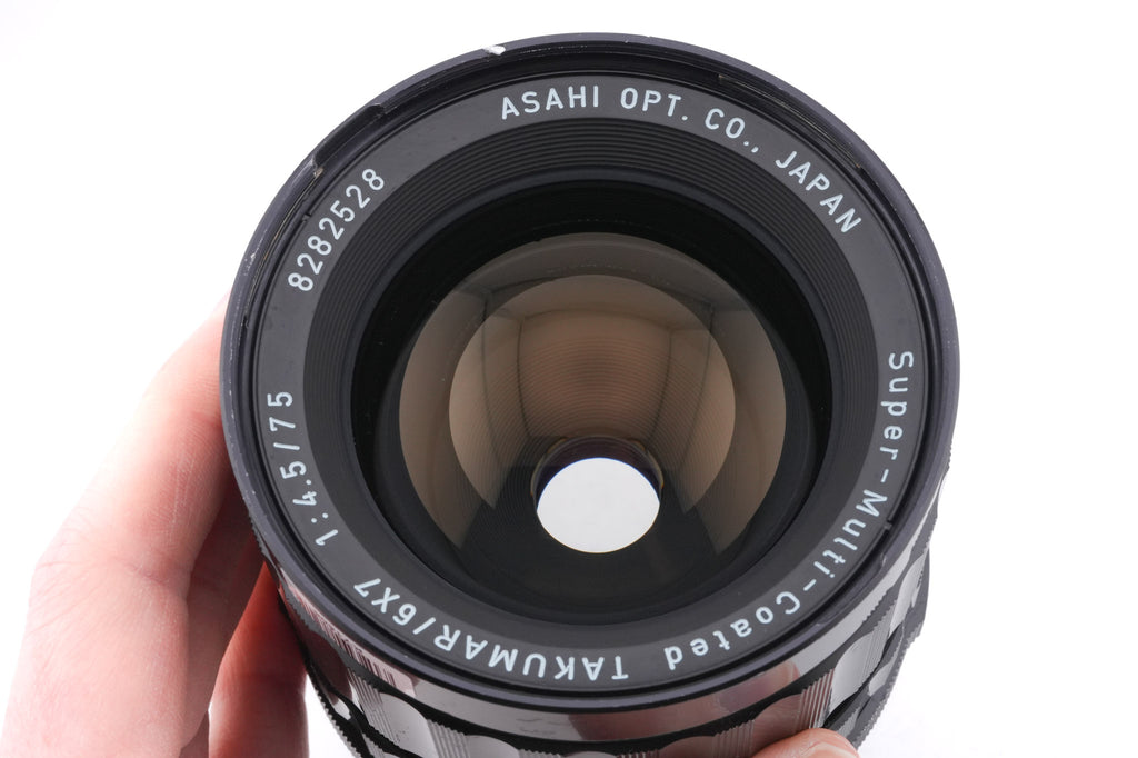 Pentax 75mm f4.5 Super-Multi-Coated Takumar 6x7