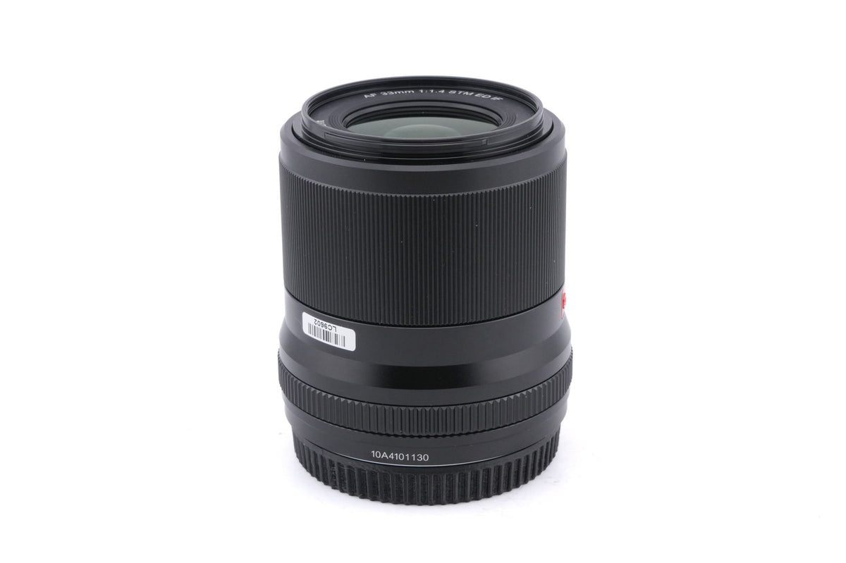 Viltrox 33mm f1.4 AF STM ED IF