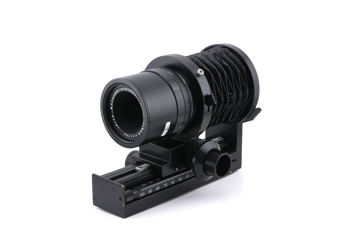 Leica Bellows-R (16860) + 100mm f4 Macro-Elmar (Bellows) (Type I) (11230)