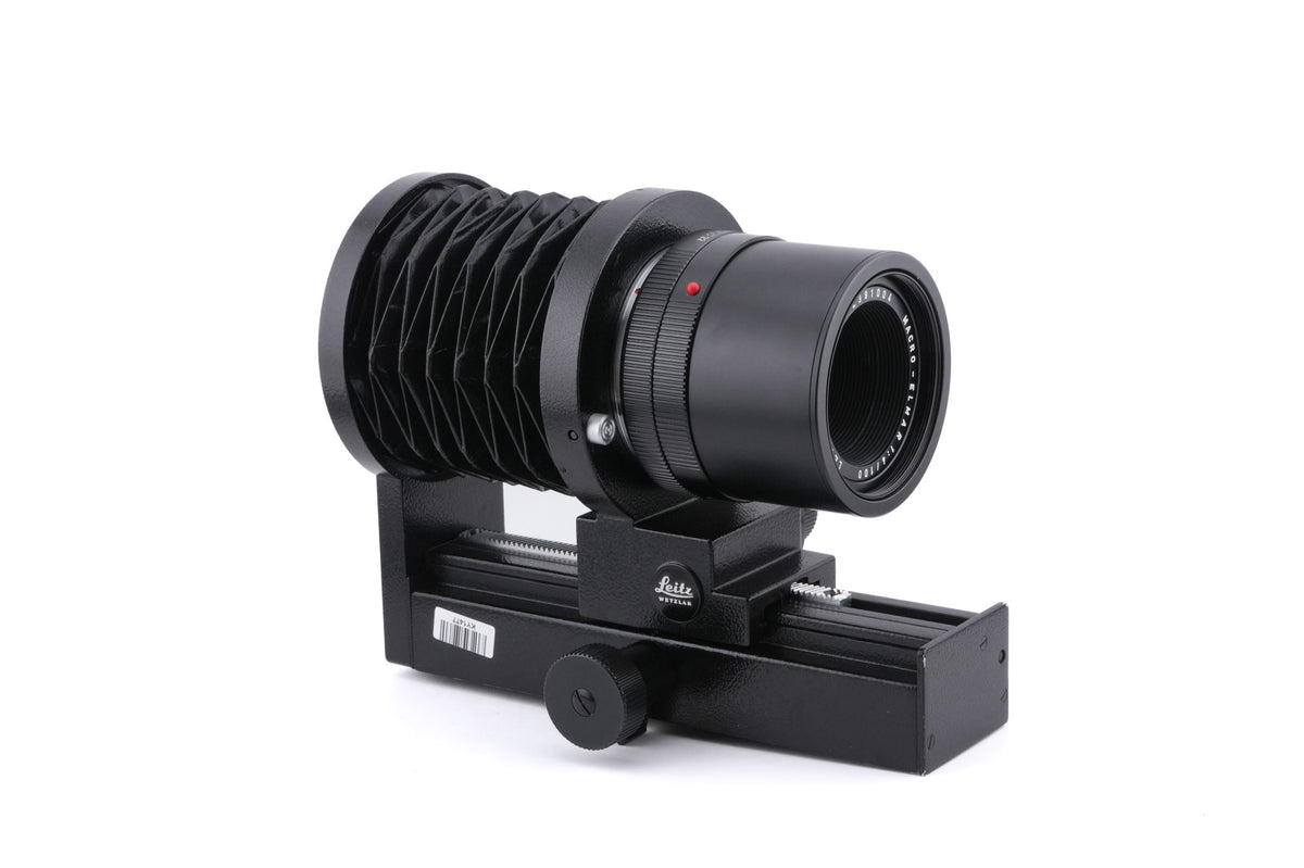 Leica Bellows-R (16860) + 100mm f4 Macro-Elmar (Bellows) (Type I) (11230)
