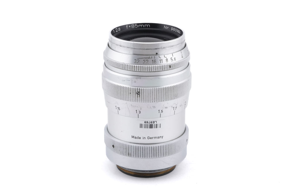 Steinheil 85mm f2.8 München Culminar VL + LTM/M39 - M Adapter (M2 90 / M3 90) (ISBOO / 14098)