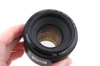 Canon 50mm f1.8 II
