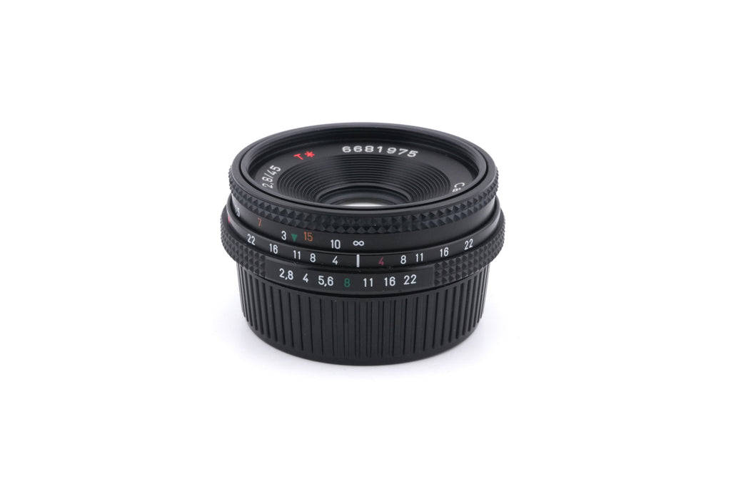 Carl Zeiss 45mm f2.8 Tessar T* (AE)