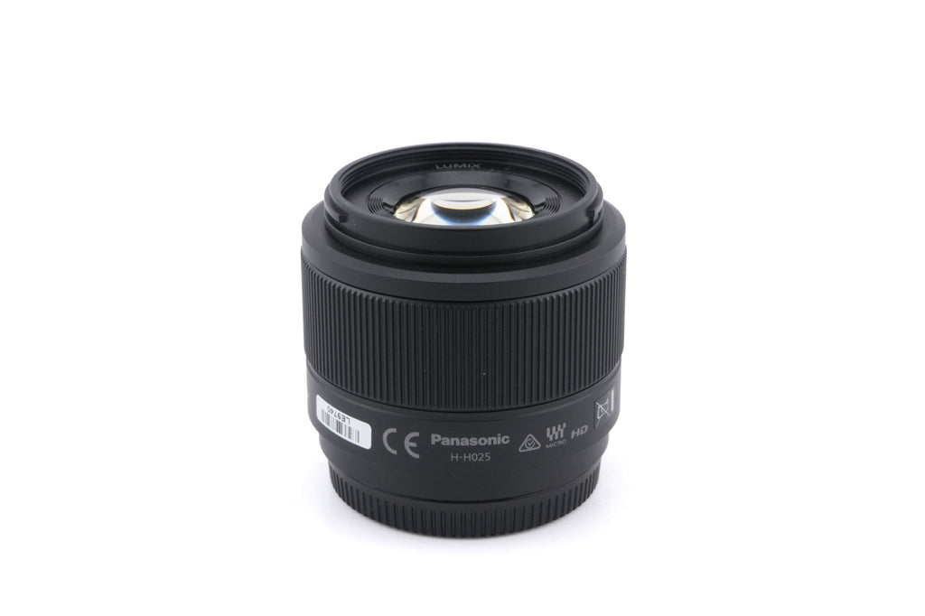 Panasonic 25mm f1.7 Lumix G ASPH. (H-H025)