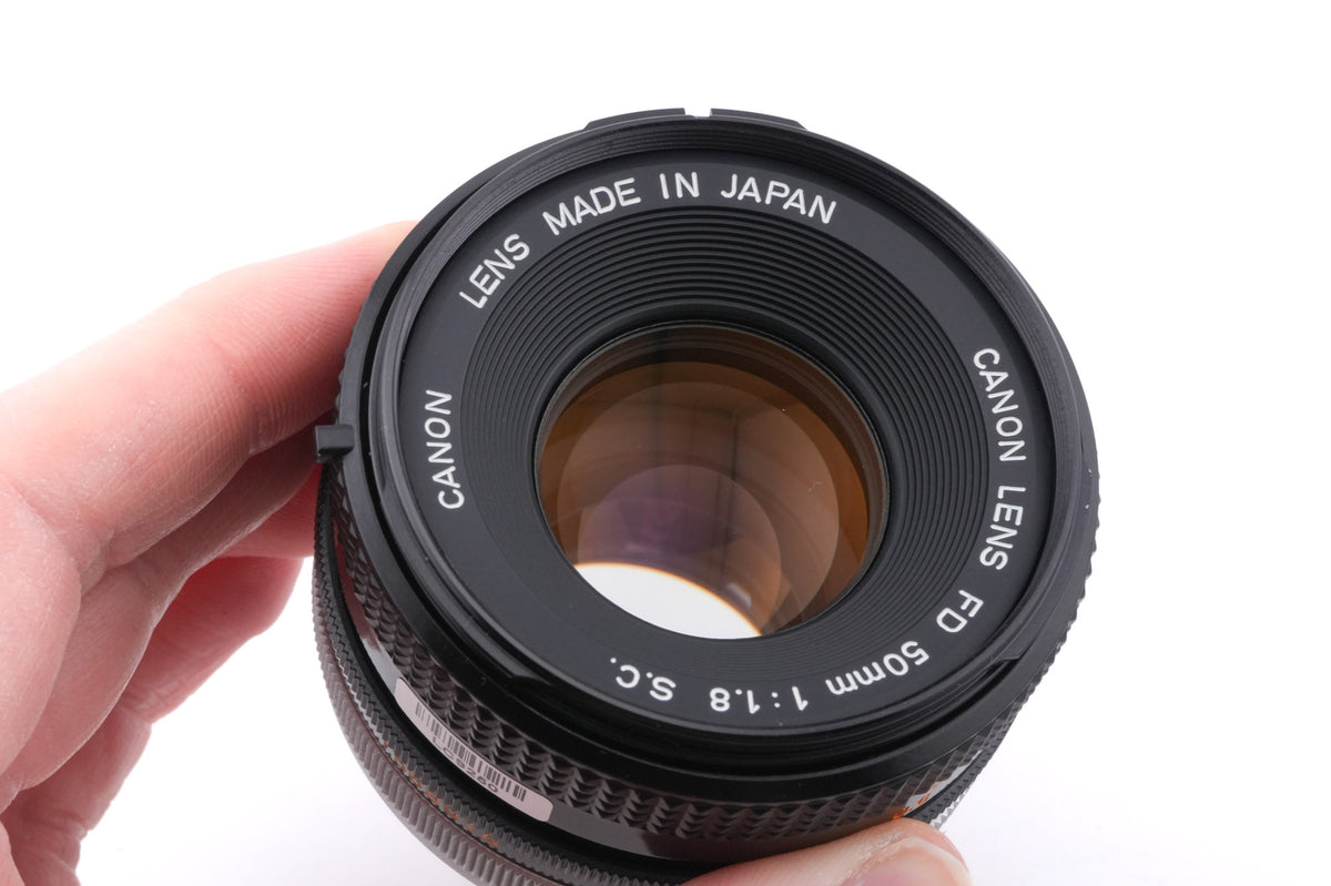 Canon 50mm f1.8 S.C.