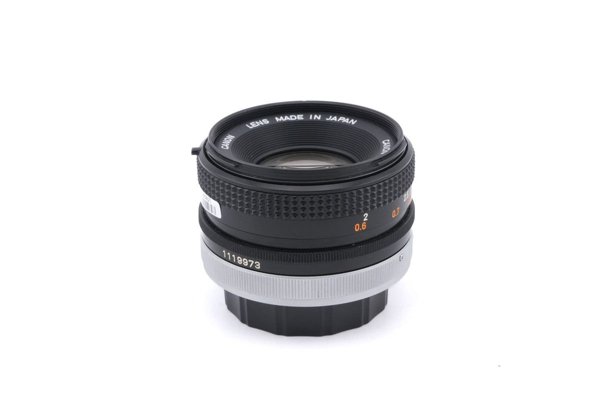 Canon 50mm f1.8 S.C.