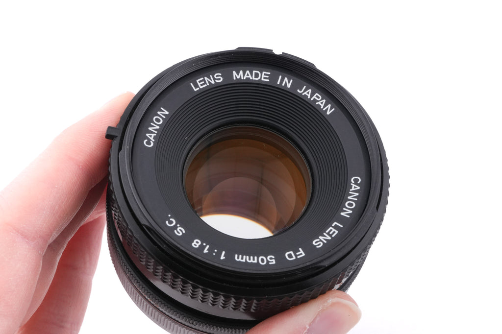 Canon 50mm f1.8 S.C.