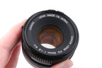 Canon 50mm f1.8 S.C.