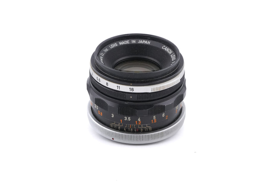 Canon 50mm f1.8 FL