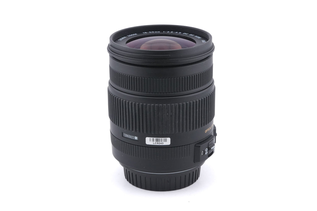 Sigma 18-50mm f2.8-4.5 DC OS HSM