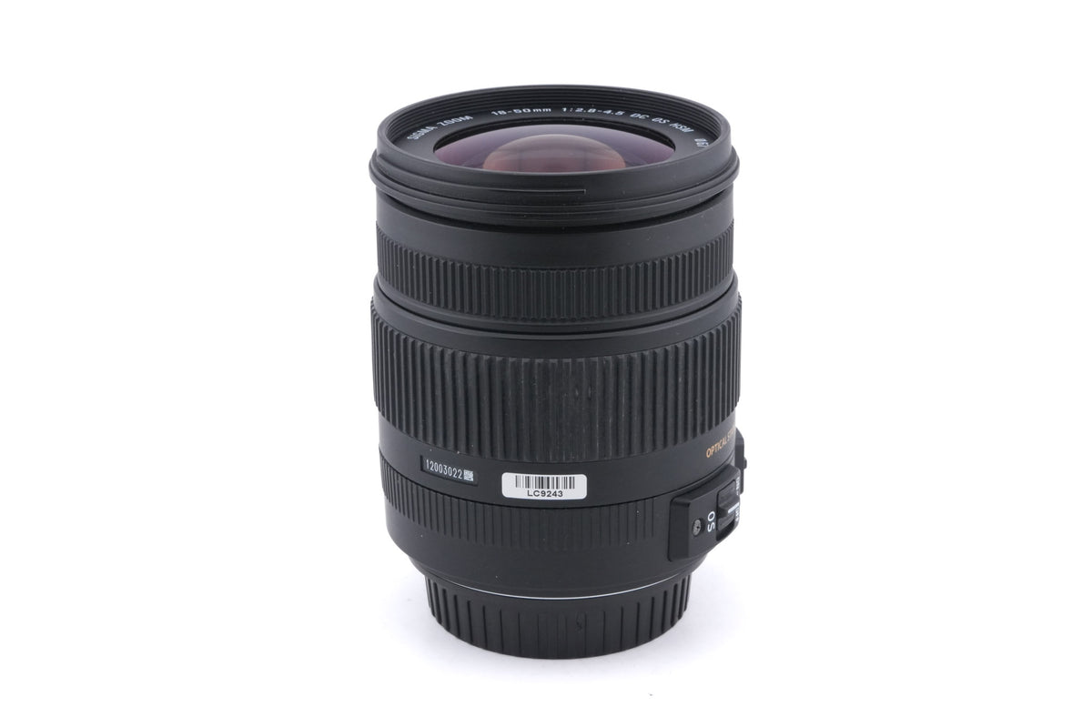 Sigma 18-50mm f2.8-4.5 DC OS HSM