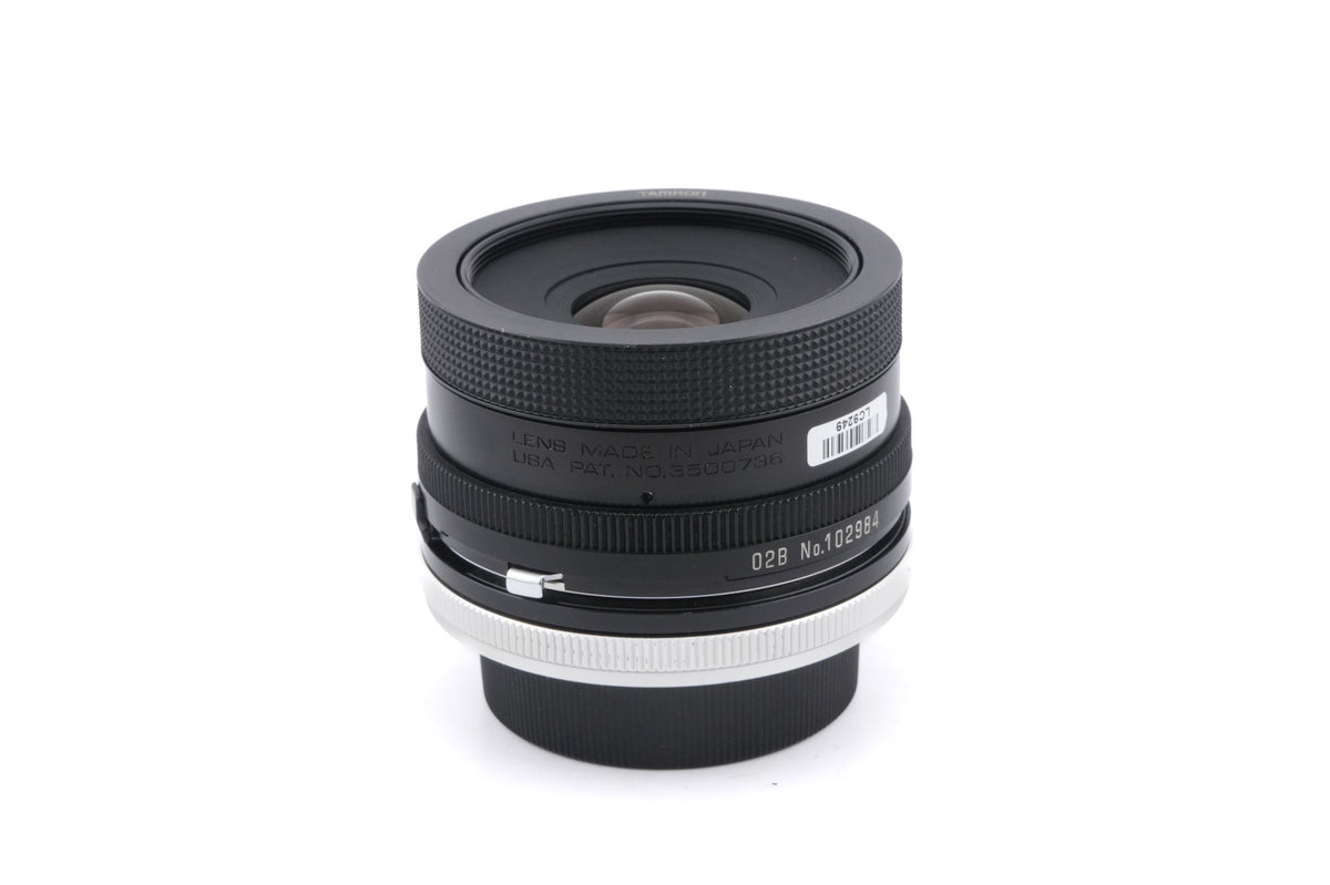 Tamron 28mm f2.5 BBAR MC (02B) + Adaptall 2 - Canon FD Adapter