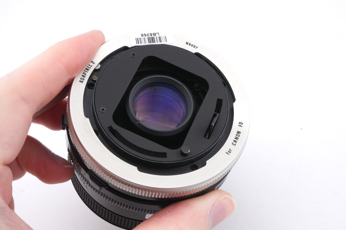 Tamron 28mm f2.5 BBAR MC (02B) + Adaptall 2 - Canon FD Adapter